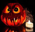 Spooky 3D Printed Jack-O'-Lantern | Halloween Pumpkin Decoration